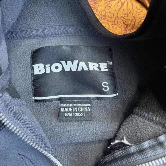 BioWare Hoodie Men’s Small Dragon Age Inquisitor Jacket Hooded EA Video Game - Picture 4 of 9